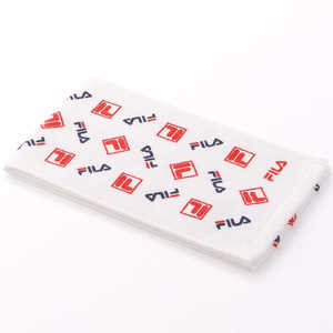 タオル美術館 FILA(フィラ)ロゴミックス マフラータオル(約15×110cm) レッド タオル美術館 FILA(フィラ)ロゴミックス マフラータオル(約15×110cm) レッド