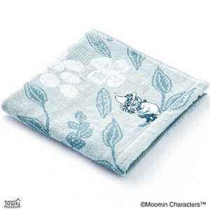 タオル美術館 フルーツガーデン ウォッシュタオル ブルー MOOMIN タオル美術館 フルーツガーデン ウォッシュタオル ブルー MOOMIN