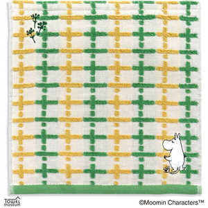 タオル美術館 万歳 タオルハンカチ グリーン MOOMIN タオル美術館 万歳 タオルハンカチ グリーン MOOMIN