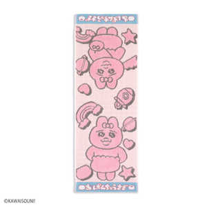 タオル美術館 おっきい コンパクトタオル ピンク おぱんちゅうさぎ タオル美術館 おっきい コンパクトタオル ピンク おぱんちゅうさぎ
