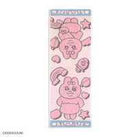 タオル美術館 おっきい コンパクトタオル ピンク おぱんちゅ