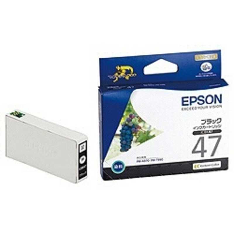 エプソン　EPSON エプソン　EPSON インクカートリッジ ICBK47 ICBK47