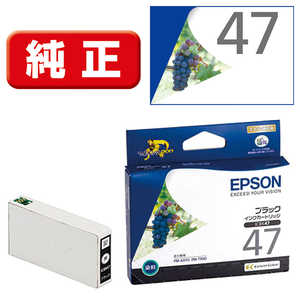 エプソン EPSON インクカートリッジ ICBK47 エプソン EPSON インクカートリッジ ICBK47