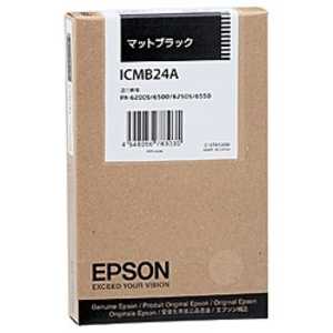 ＜コジマ＞ エプソン EPSON インクカートリッジ (マットブラック) ICMB24A画像