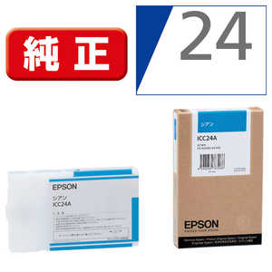 エプソン EPSON インクカートリッジ (シアン) ICC24A (シアン) エプソン EPSON インクカートリッジ (シアン) ICC24A (シアン)