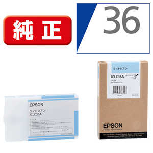 エプソン EPSON インクカートリッジ (ライトシアン) ICLC36A