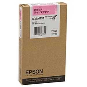 エプソン EPSON インクカートリッジ (ビビッドライトマゼンタ) ICVLM39A