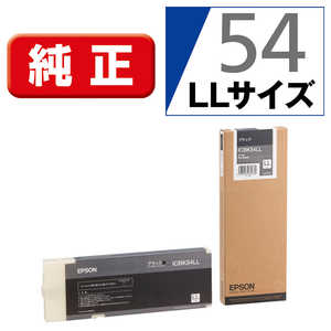 エプソン EPSON ブラックインクカートリッジLL ICBK54LL (ブラック) エプソン EPSON ブラックインクカートリッジLL ICBK54LL (ブラック)