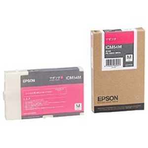 エプソン　EPSON インクカｰトリッジ ICM54M