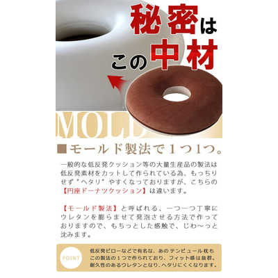 テンピュール ドーナツクッション(円座タイプ) ドーナツ 型 クッション