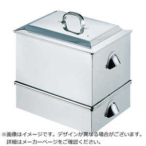 江部松商事 EBM 18-8 ウナギ 蒸し器 大(400×300×H340) 0469700 江部松商事 EBM 18-8 ウナギ 蒸し器 大(400×300×H340) 0469700