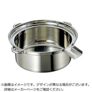 江部松商事 EBM 18-8 ゆで麺鍋 小(φ450)A・Bタイプ 0867100 江部松商事 EBM 18-8 ゆで麺鍋 小(φ450)A・Bタイプ 0867100