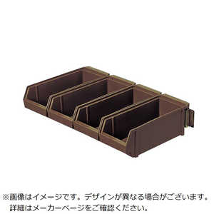 江部松商事 EBM 壁掛式 オーガナイザー 4列(4ヶ入)D/B 2725600 江部松商事 EBM 壁掛式 オーガナイザー 4列(4ヶ入)D/B 2725600