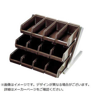 江部松商事 EBM オーガナイザー 3段4列(12ヶ入)D/B 2725800 江部松商事 EBM オーガナイザー 3段4列(12ヶ入)D/B 2725800