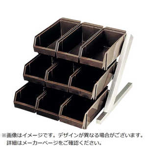 江部松商事 EBM オーガナイザー 3段3列(9ヶ入)ブラック 0101360 江部松商事 EBM オーガナイザー 3段3列(9ヶ入)ブラック 0101360