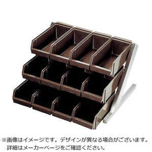 江部松商事 EBM オーガナイザー 3段4列(12ヶ入)ブラック 0101380 江部松商事 EBM オーガナイザー 3段4列(12ヶ入)ブラック 0101380