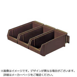 江部松商事 EBM 壁掛式 オーガナイザー 3列(3ヶ入)ブラック 0101400 江部松商事 EBM 壁掛式 オーガナイザー 3列(3ヶ入)ブラック 0101400