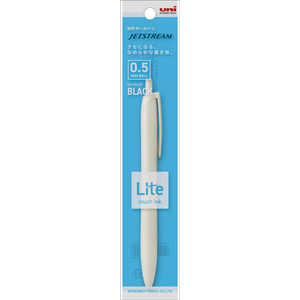 三菱えんぴつ ジェットストリームシングル 0.5mm(Lite touch ink搭載) シェルホワイト 1P SXNLS051P.1 三菱えんぴつ ジェットストリームシングル 0.5mm(Lite touch ink搭載) シェルホワイト 1P SXNLS051P.1