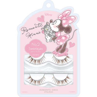 ロマンティック　ミニー No.2 ブラウン　つけま 粧美堂 ロマンティックミニー アイラッシュ No.2 スウィートアイ