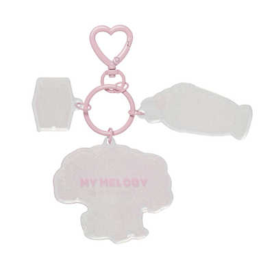 サンリオ マイメロディ 記念メダルキーホルダー アクリルキーホルダー 粧美堂 MMアクリルキーホルダー マイメロディ MM34827 の通販