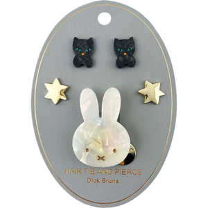 粧美堂 MFピアス＆ヘアゴム ミッフィー 