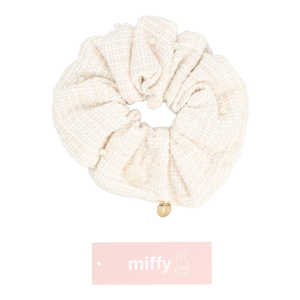 粧美堂 ミッフィーツイードシュシュ WHITE MF56913