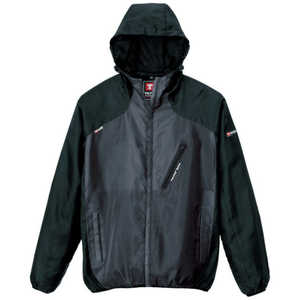 アイトス パーカーブルゾン チャコール S 10302114S