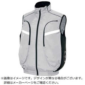 アイトス 物流作業対応型 空調服ベスト ( 空調服 TM) シルバー SS AZ50195003SS