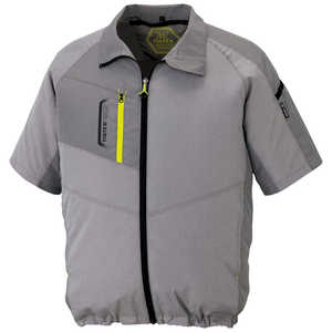アイトス 空調服用 半袖ジャケット ( 空調服 TM ) 杢グレー 4L AZ501981044L
