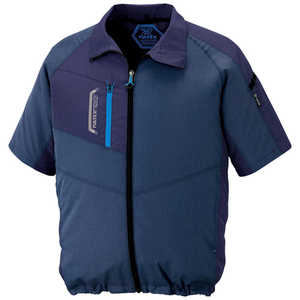 アイトス 空調服用 半袖ジャケット ( 空調服 TM ) 杢ネイビー 3L AZ501981083L アイトス 空調服用 半袖ジャケット ( 空調服 TM ) 杢ネイビー 3L AZ501981083L