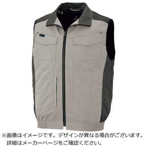 アイトス 空調服用ベスト ( 空調服 TM ) シルバーグレー 4L AZ306970034L