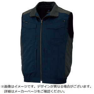 アイトス 空調服用ベスト ( 空調服 TM ) ネイビー LL AZ30697008LL