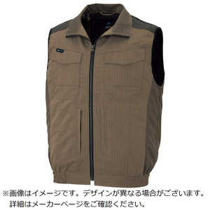 アイトス 空調服用ベスト ( 空調服 TM ) モカ L AZ30697024L