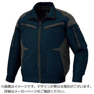 アイトス 空調服用長袖ブルゾン ( 空調服 TM ) ディープネイビー M AZ30589018M