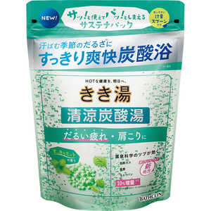 バスクリン きき湯 清涼炭酸 すっきりミントの香り (360g)【医薬部外品】