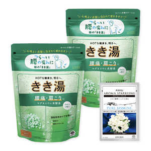 アース製薬 EC限定 きき湯 マグネシウム炭酸湯パウチ 2P［医薬部外品］ ECキキユMGパウチ2P