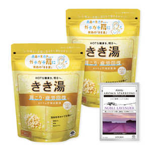 アース製薬 EC限定 きき湯 カリウム芒硝炭酸湯パウチ 2P［医薬部外品］ ECキキユカリウム2P