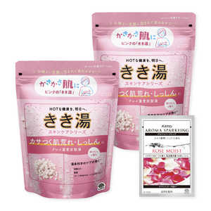 アース製薬 EC限定 きき湯 クレイ重曹炭酸湯パウチ 2P［医薬部外品］ ECキキユクレイ2P