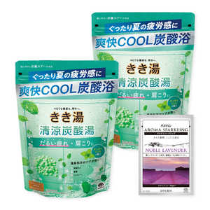 アース製薬 EC限定 きき湯 清涼ミント 2P 分包付［医薬部外品］ キキユセイリヨウミント2コ