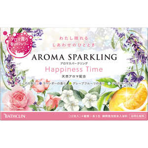 バスクリン アロマスパークリング ハピネスタイム30g×12包 バスクリン アロマスパークリング ハピネスタイム30g×12包