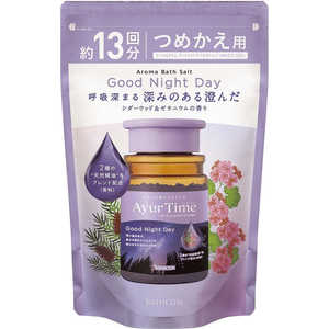 バスクリン アーユルタイム グッドナイトデイ つめかえ用 520g バスクリン アーユルタイム グッドナイトデイ つめかえ用 520g