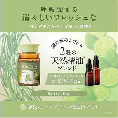 バスクリン アーユルタイム リフレッシュデイ つめかえ用 520g の通販