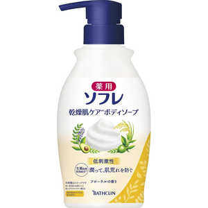バスクリン 薬用ソフレ 乾燥肌ケアボディソープ 450ml バスクリン 薬用ソフレ 乾燥肌ケアボディソープ 450ml