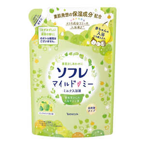 バスクリン ソフレ マイルド・ミー ミルク入浴液 みずみずしい果実の香り 600mL ソフレマイルドカジツ バスクリン ソフレ マイルド・ミー ミルク入浴液 みずみずしい果実の香り 600mL ソフレマイルドカジツ