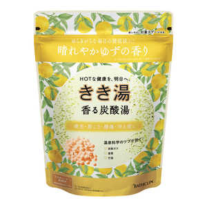 バスクリン きき湯 香る炭酸湯 ゆずの香り 360g キキユカオルタンサンユユズ