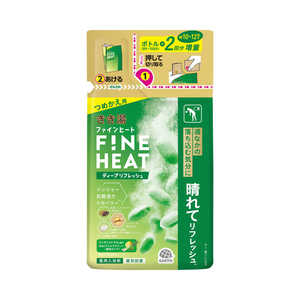 アース製薬 きき湯 ファインヒート ディープリフレッシュ つめかえ 500g［医薬部外品］ キキユFHDFカエ500G