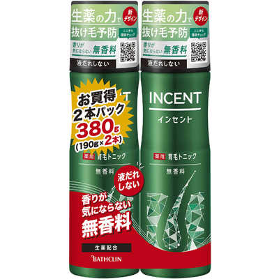 40%off！シュラメック ヘアブーストトニック 15Oml [育毛剤］2本 医薬部外品】花王 サクセス 薬用育毛トニック 無香料 小 73g: サン