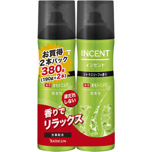 バスクリン INCENT(インセント) 薬用育毛トニック 微香性 190g ペアパック (医薬部外品) バスクリン INCENT(インセント) 薬用育毛トニック 微香性 190g ペアパック (医薬部外品)