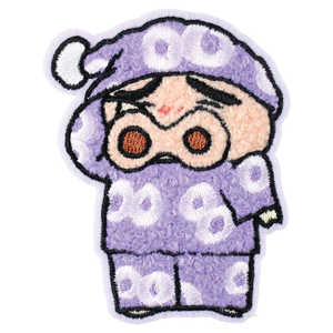 ティーズファクトリー クレヨンしんちゃん モコモコ刺繍ステッカー パジャマぶりぶりざえもん KS-5546811BU ティーズファクトリー クレヨンしんちゃん モコモコ刺繍ステッカー パジャマぶりぶりざえもん KS-5546811BU