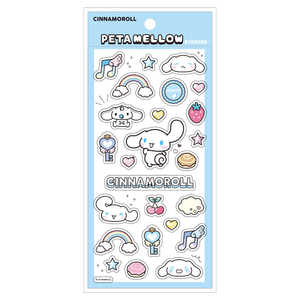 ティーズファクトリー サンリオキャラクターズ ペタメロウステッカーズペタペタステッカーズ/シナモロール SR-5546946CR ティーズファクトリー サンリオキャラクターズ ペタメロウステッカーズペタペタステッカーズ/シナモロール SR-5546946CR